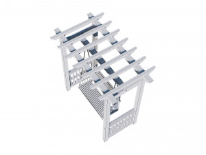 arbor with swing Modelo 3D
