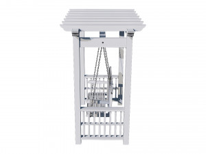 arbor with swing Modelo 3D