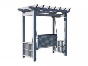 arbor with swing Modelo 3D
