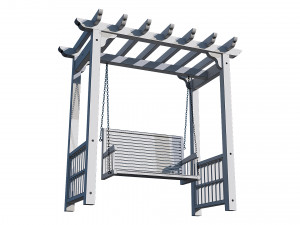 arbor with swing Modelo 3D