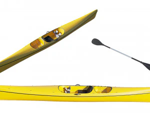 カヤック 3Dモデル