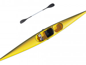 kayak 3D Model