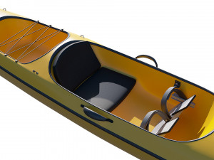 kayak 3D Model