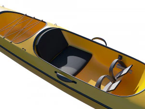 kayak 3D Model