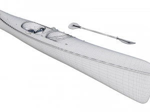kayak 3D Model