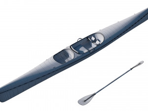 kayak 3D Model
