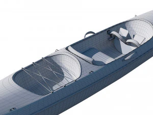 kayak 3D Model