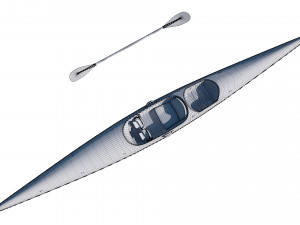 kayak 3D Model