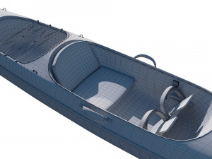 kayak 3D Model