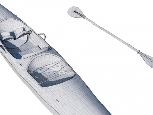 kayak 3D Model
