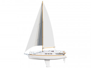 sailing yacht 3D Model