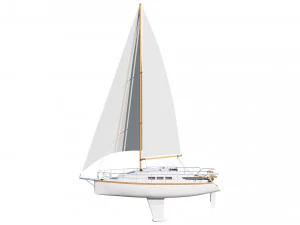 sailing yacht 3D Model