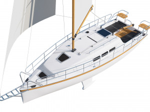 sailing yacht 3D Model
