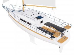 sailing yacht 3D Model