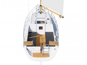 sailing yacht 3D Model