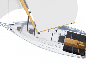 sailing yacht 3D Model
