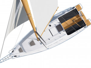 sailing yacht 3D Model