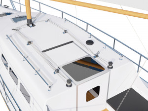 sailing yacht 3D Model