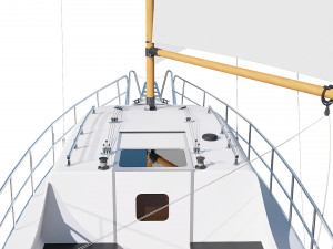 sailing yacht 3D Model