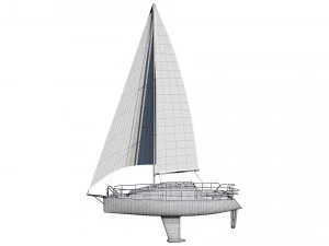 sailing yacht 3D Model