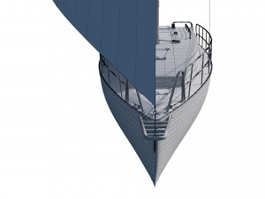 sailing yacht 3D Model