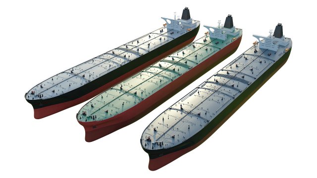 oil tanker ships collection 3D Model .c4d .max .obj .3ds .fbx .stl .blend 