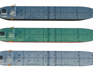 oil tanker ships collection 3D Model