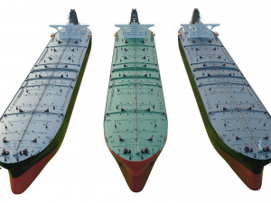 oil tanker ships collection 3D Model