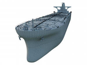 oil tanker ships collection 3D Model