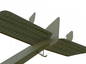wwi bomber aircraft sikorsky ilya muromets 3D Model