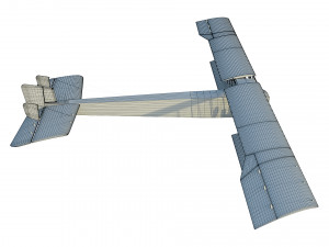 wwi bomber aircraft sikorsky ilya muromets 3D Model