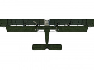 wwi bomber aircraft sikorsky ilya muromets 3D Model