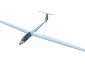 rolladen-schneider ls4 glider Model 3D