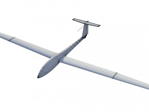 rolladen-schneider ls4 glider Model 3D