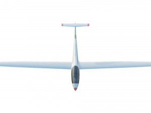 rolladen-schneider ls4 glider Model 3D