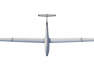 rolladen-schneider ls4 glider Model 3D