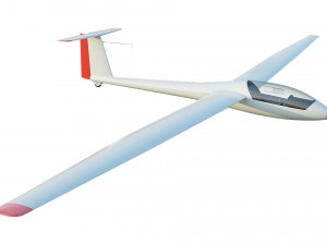 rolladen-schneider ls4 glider Model 3D