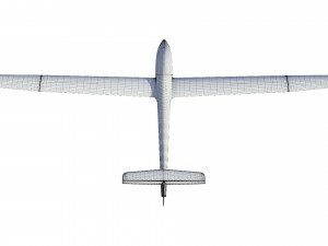 rolladen-schneider ls4 glider Model 3D