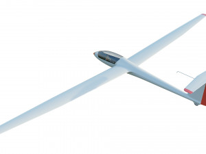 rolladen-schneider ls4 glider Model 3D