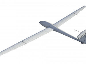 rolladen-schneider ls4 glider Model 3D