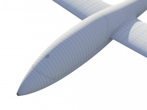 rolladen-schneider ls4 glider Model 3D