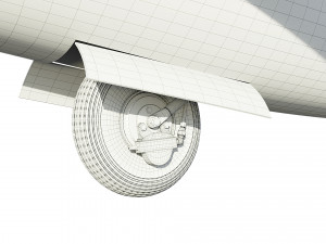 rolladen-schneider ls4 glider Model 3D