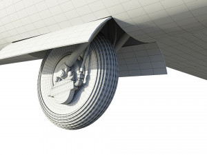 rolladen-schneider ls4 glider Model 3D