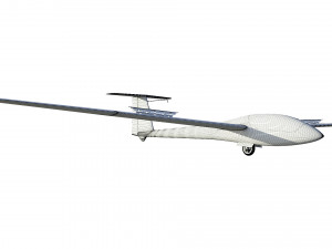 rolladen-schneider ls4 glider Model 3D