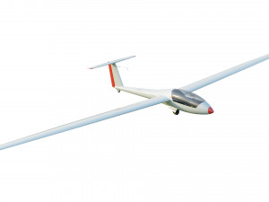 rolladen-schneider ls4 glider Model 3D