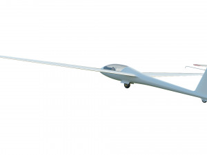 rolladen-schneider ls4 glider Model 3D