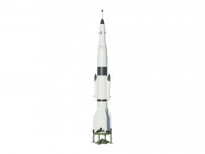 r-2a scientifical rocket Modelo 3D