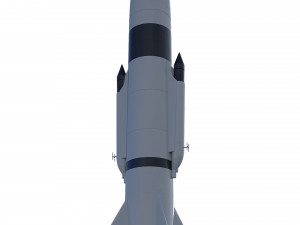 r-2a scientifical rocket Modelo 3D