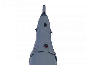r-2a scientifical rocket Modelo 3D
