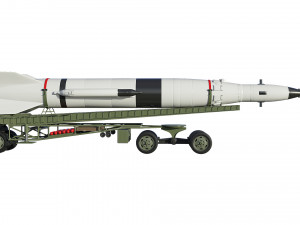 r-2a scientifical rocket Modelo 3D